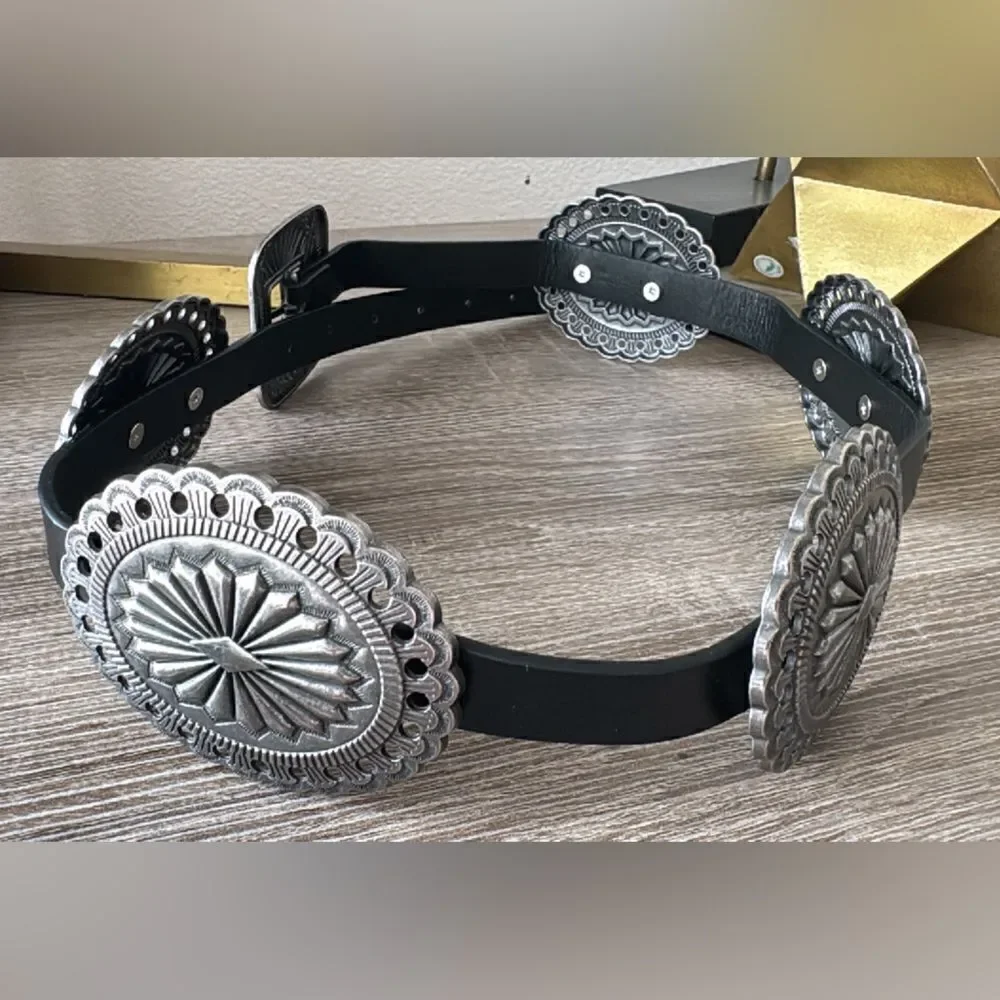 Bohemian cowboy belt A417